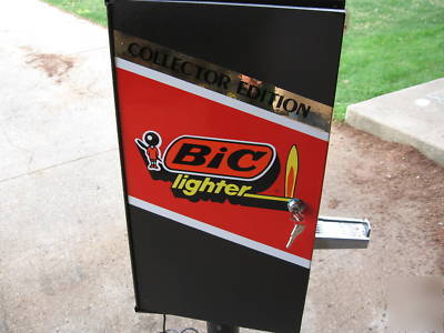 Bic lighter vending machine smoke shop/ retail store