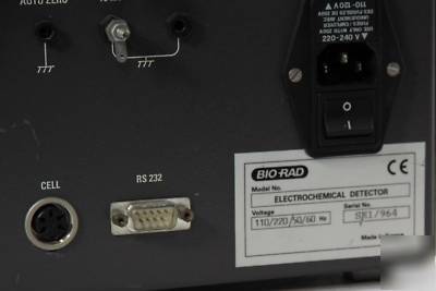Bio-rad 1640 electrochemical detector for hplc hp lc
