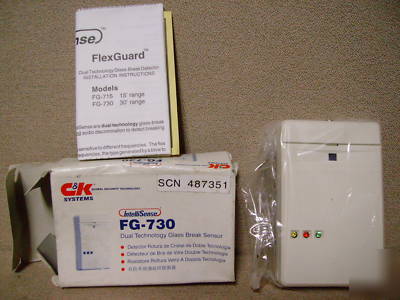 Fg-730 glassbreak detector - intellisense, 