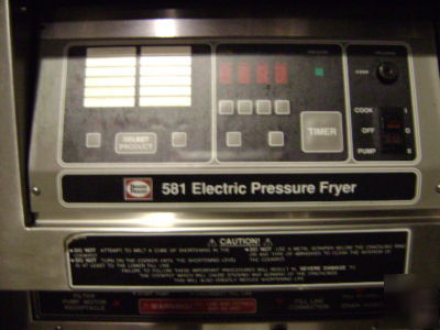 Henny penny 581 electric pressure fryer