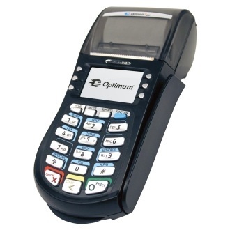 Hypercom optimum T4220 ip/dial credit card terminal pci