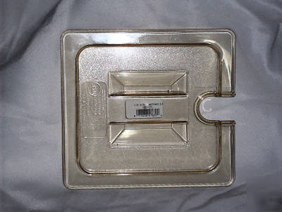 New 1051113-topnotch 1/6SIZE lid-amber- (never used)