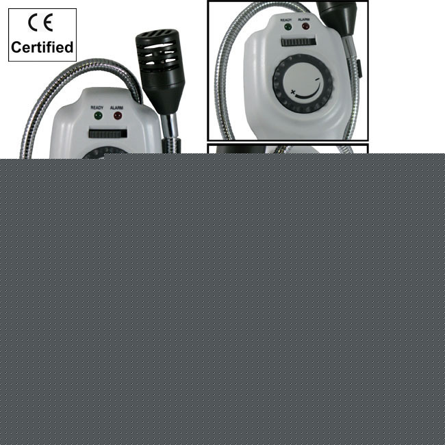 New combustible & toxic gas leak detector meter