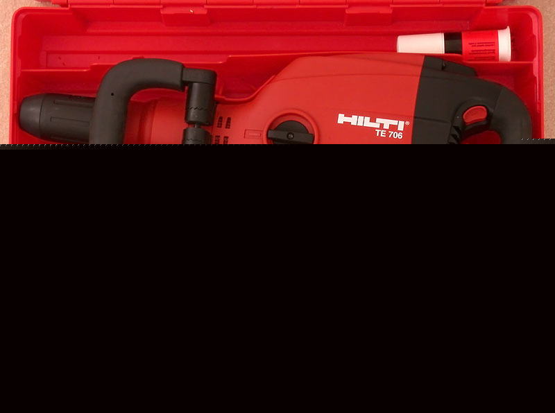 New hilti te 706 breaker demolition hammer, 