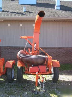 New salsco 725NS leaf vacuum trailer mounted 25 hp 