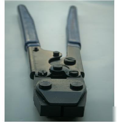 Pex crimper, cinch clamp crimping tool, plumbing crimp