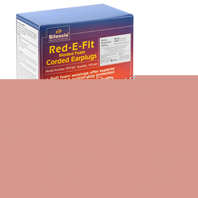 Silencio corded ear plugs 100 pairs per box
