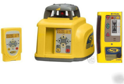 Spectra GL412 slope grade laser & CR600 magnet receiver