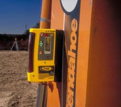 Spectra GL412 slope grade laser & CR600 magnet receiver