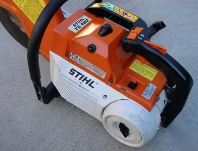  stihl ts 460 cutquik concrete saw cut-off machine 