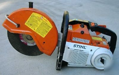  stihl ts 460 cutquik concrete saw cut-off machine 