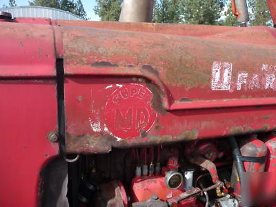 International harvester tractor farmall super md 