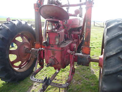International harvester tractor farmall super md 