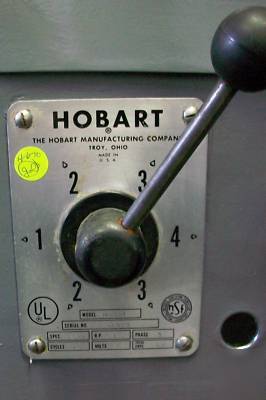 60 qt hobart dough mixer power head stainless bowl 