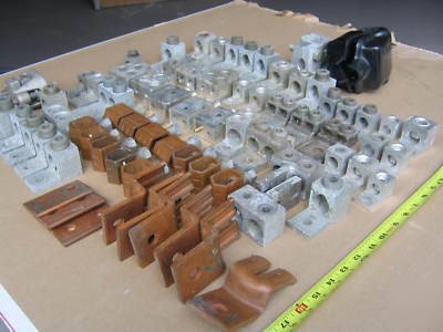 70+ilsco aluminum, copper electrical cabinet lugs more 