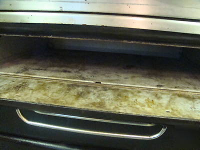 Blodgett 981 pizza / roll gas cooking oven with hood