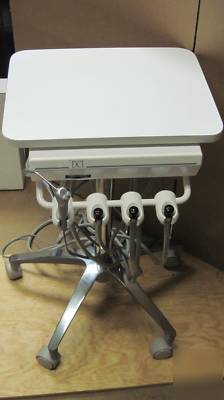 Dental equipment dci 3 handpiece control on mobile cart