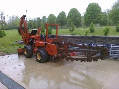 Ditch witch R65 trencher w/ backhoe