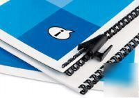 Gbc 4100500, zipbind spines, 3/8