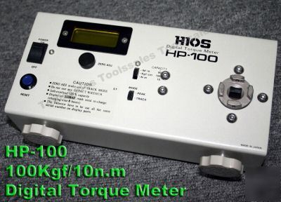 Hp 100 digital torque meter screw driver wrench test