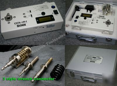 Hp 100 digital torque meter screw driver wrench test