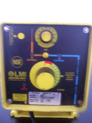 Lmi milton roy 115V metering pump C711