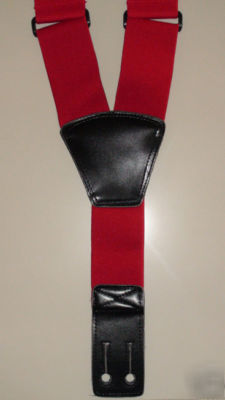 New fire retardant fireman braces suspenders size 