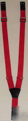 New fire retardant fireman braces suspenders size 