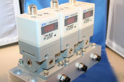 New smc 3 station itv manifold - 3 ITV2030-022S-X26