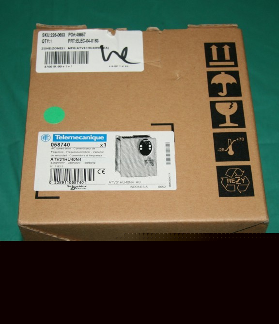 New telemecanique schneider ac speed drive ATV31HU40N4 