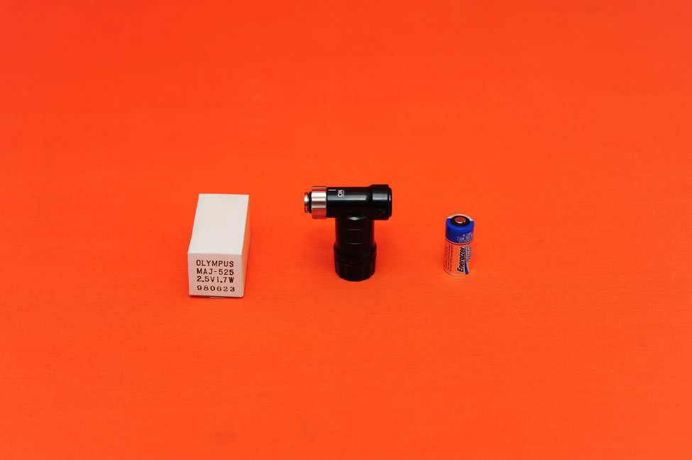 Olympus miniature light source maj-524 mint+extra bulb