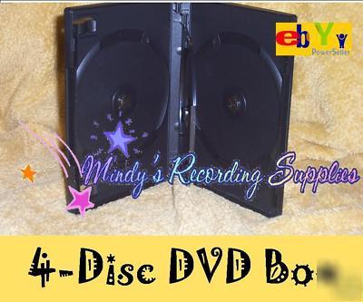 THIN4 dvd cd case slim 4 discs movie box disc buy 1