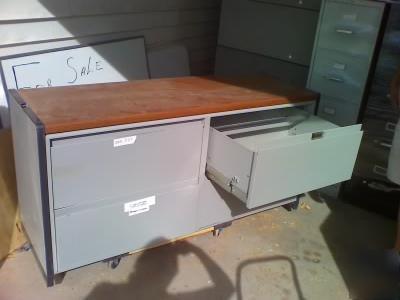 Used 4 drawer lateral file cabinet