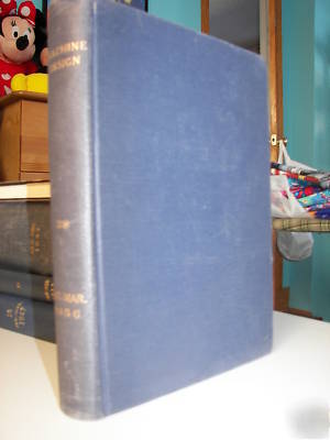 Manufacturing machine design antique 1956 january-march