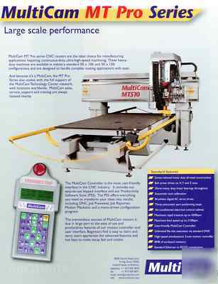 Multicam mt pro 5X10 cnc router woodworking machinery