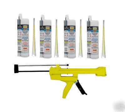Simpson strong tie AT13 13OZ acrylic-tie +dispense tool