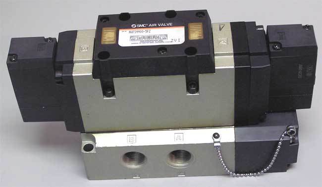 Smc 4000 manifold NVFS4400-5FZ solenoid valve 24VDC