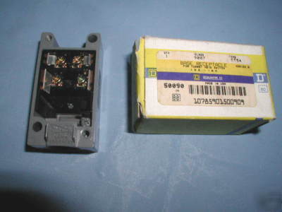 Square d turret head switch base receptacle type CT54
