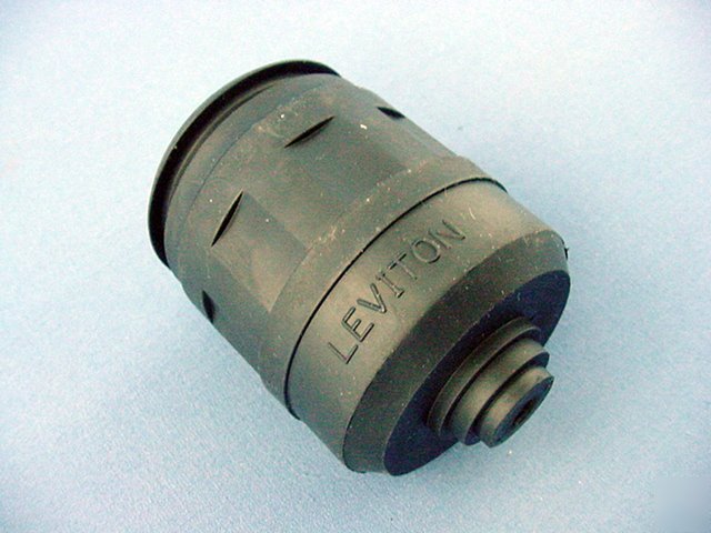 Leviton locking plug weather resistant boot 15A