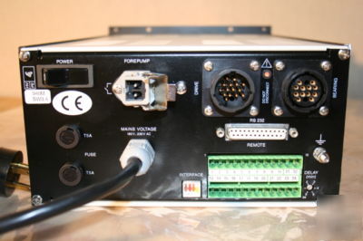 Leybold 341 m/1 turbo pump controller, oem refurbished