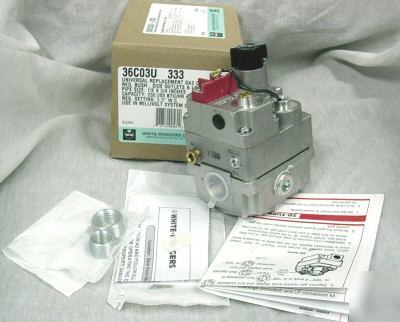 36C03U-333 white rodgers millivolt mv gas control valve