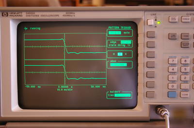 54502A 400MHZ 400 msa/s 2 chan digital oscilloscope