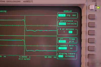 54502A 400MHZ 400 msa/s 2 chan digital oscilloscope
