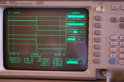 54502A 400MHZ 400 msa/s 2 chan digital oscilloscope