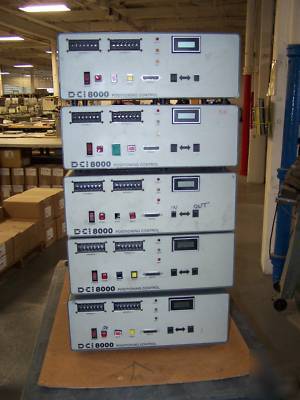 Dci 8000 programmable stepper motor driver - lot of 5
