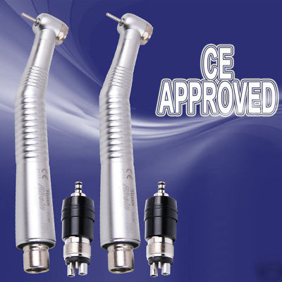 2 dental high fast speed handpiece push button mini 4 h
