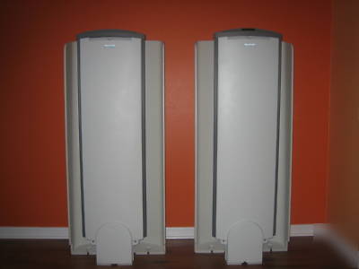 2 sensormatic ultra post ii 2 towers anti theft system 