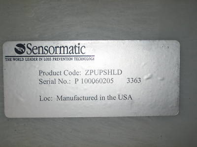 2 sensormatic ultra post ii 2 towers anti theft system 