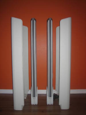 2 sensormatic ultra post ii 2 towers anti theft system 