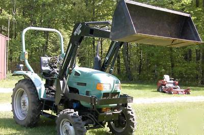 4WD 4X4 compact diesel tractor with loader - no 
